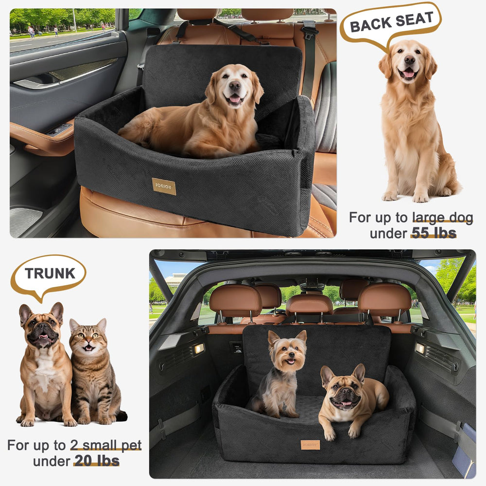 JOEJOY easy-install and removable cover simplify cleanup after trips.