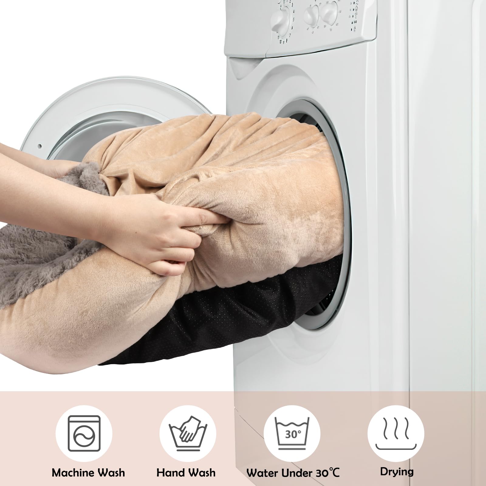 JOEJOY 23-inch size shown with ample space for small pets.