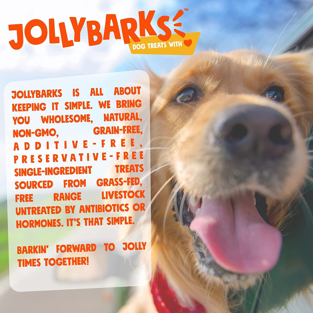Jolly Barks 12-pack pig ears packaging highlights bulk-value for families of dogs.