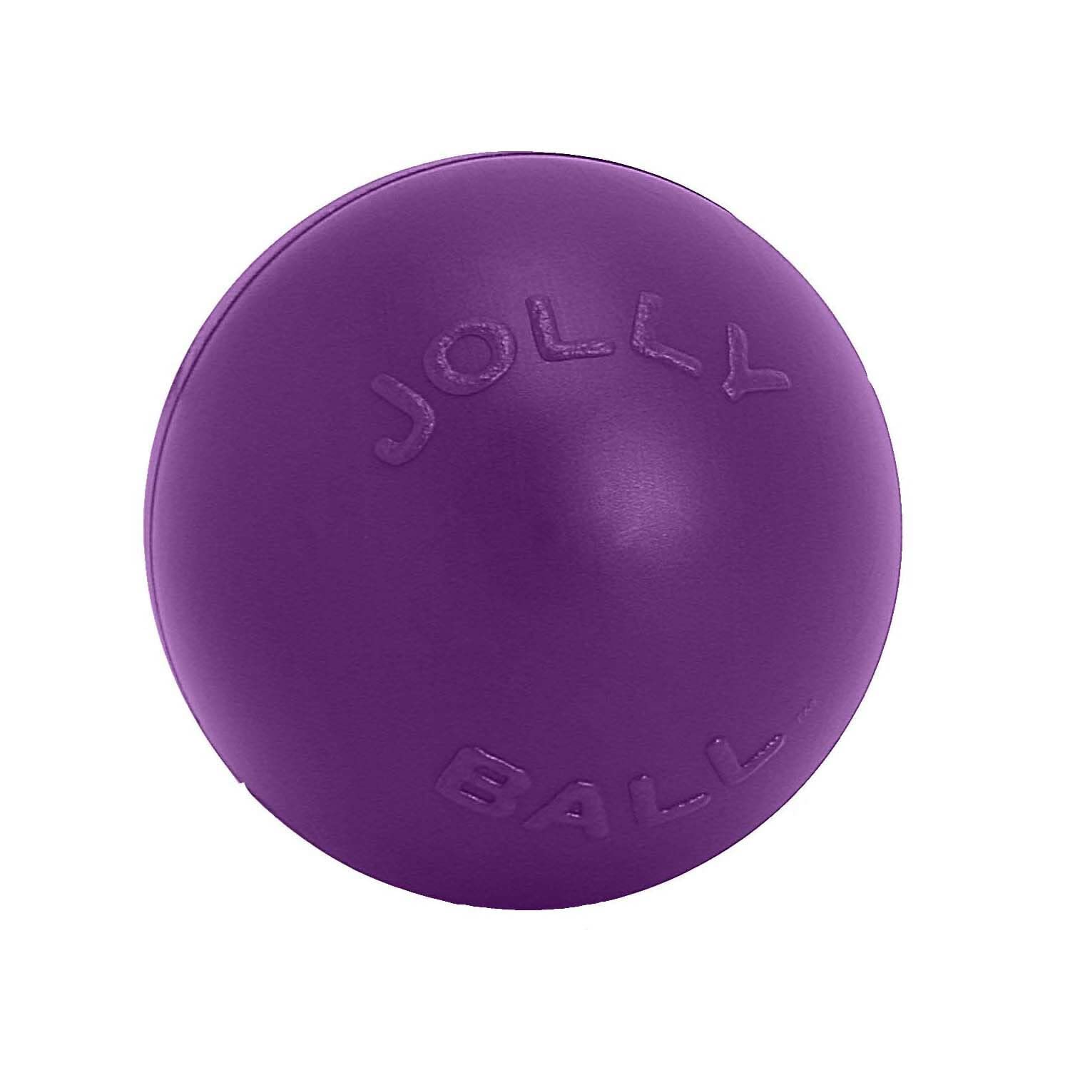 Jolly Pets Push-N-Play Ball side view showing water-friendly design