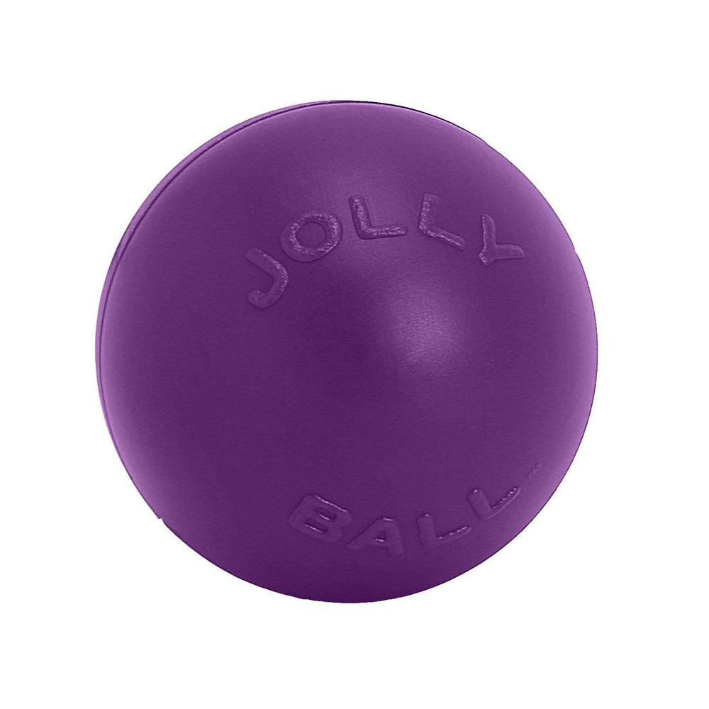 Jolly Pets Push-N-Play Ball side view showing water-friendly design