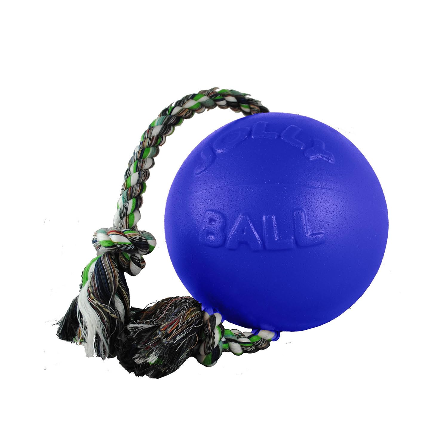 Jolly Pets Romp-N-Roll durable outdoor toy for long-lasting play