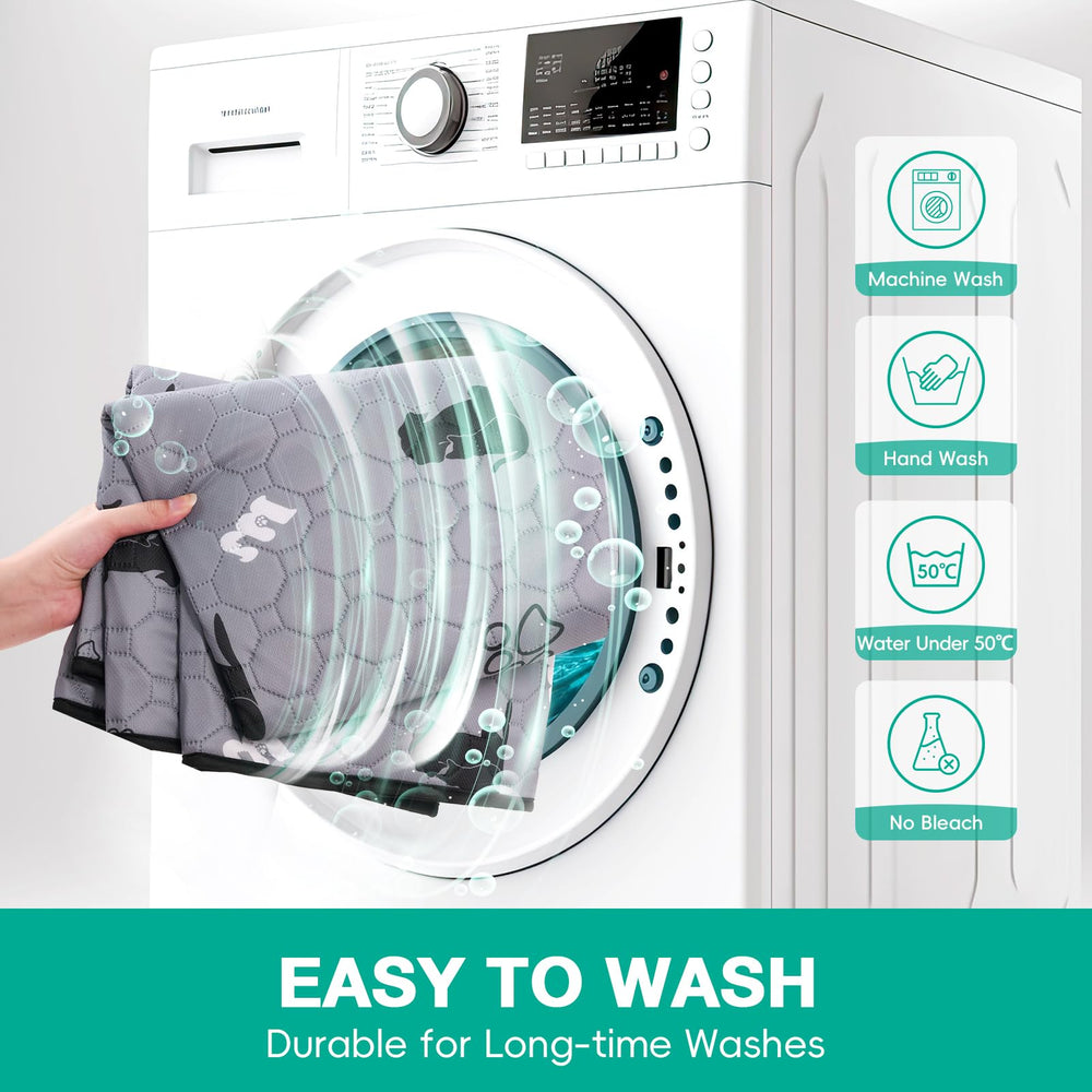 JollyMate machine-wash friendly label signals easy cleanup.