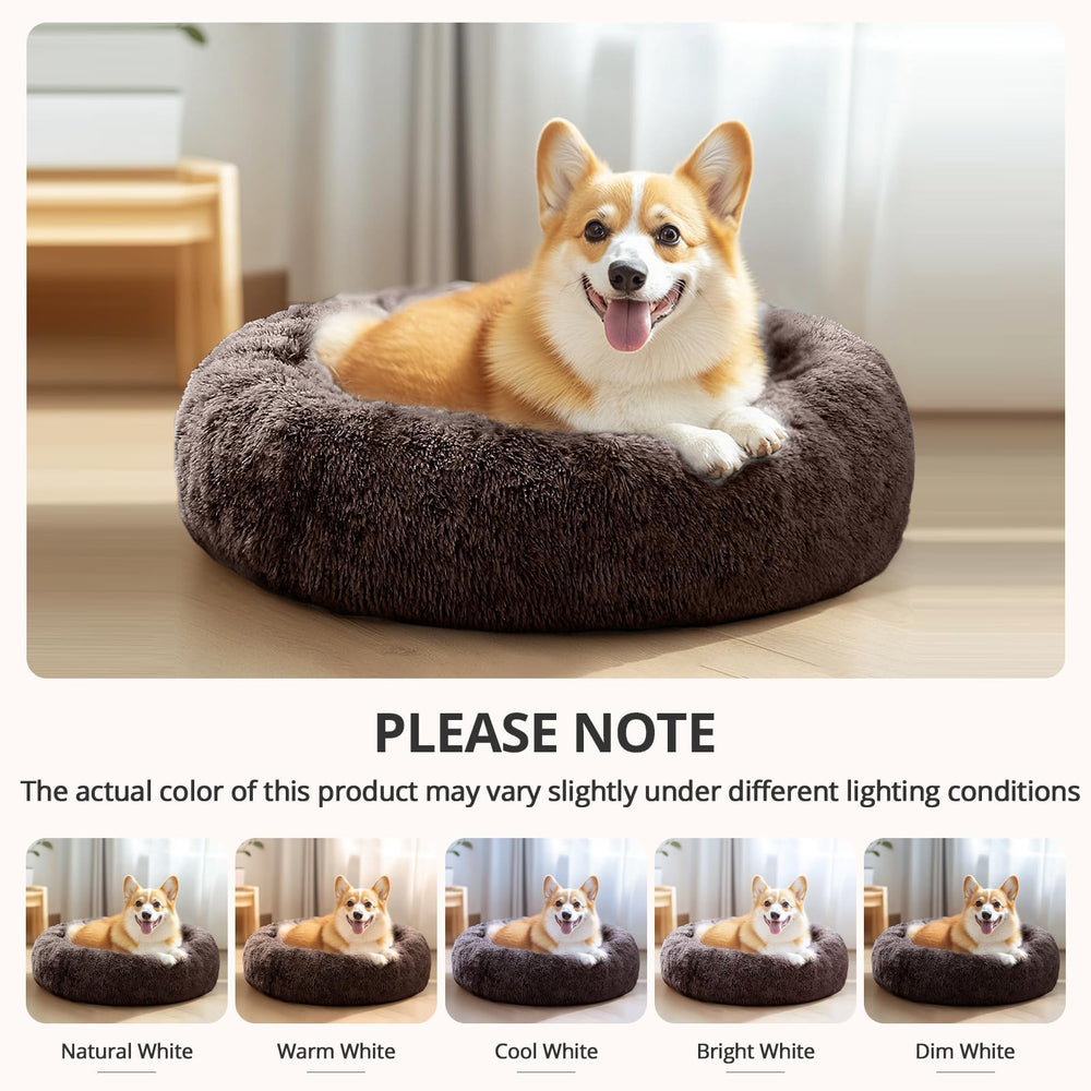 JOLLYVOGUE calming-donut-bed machine-washable cover simplifies cleaning after playtime