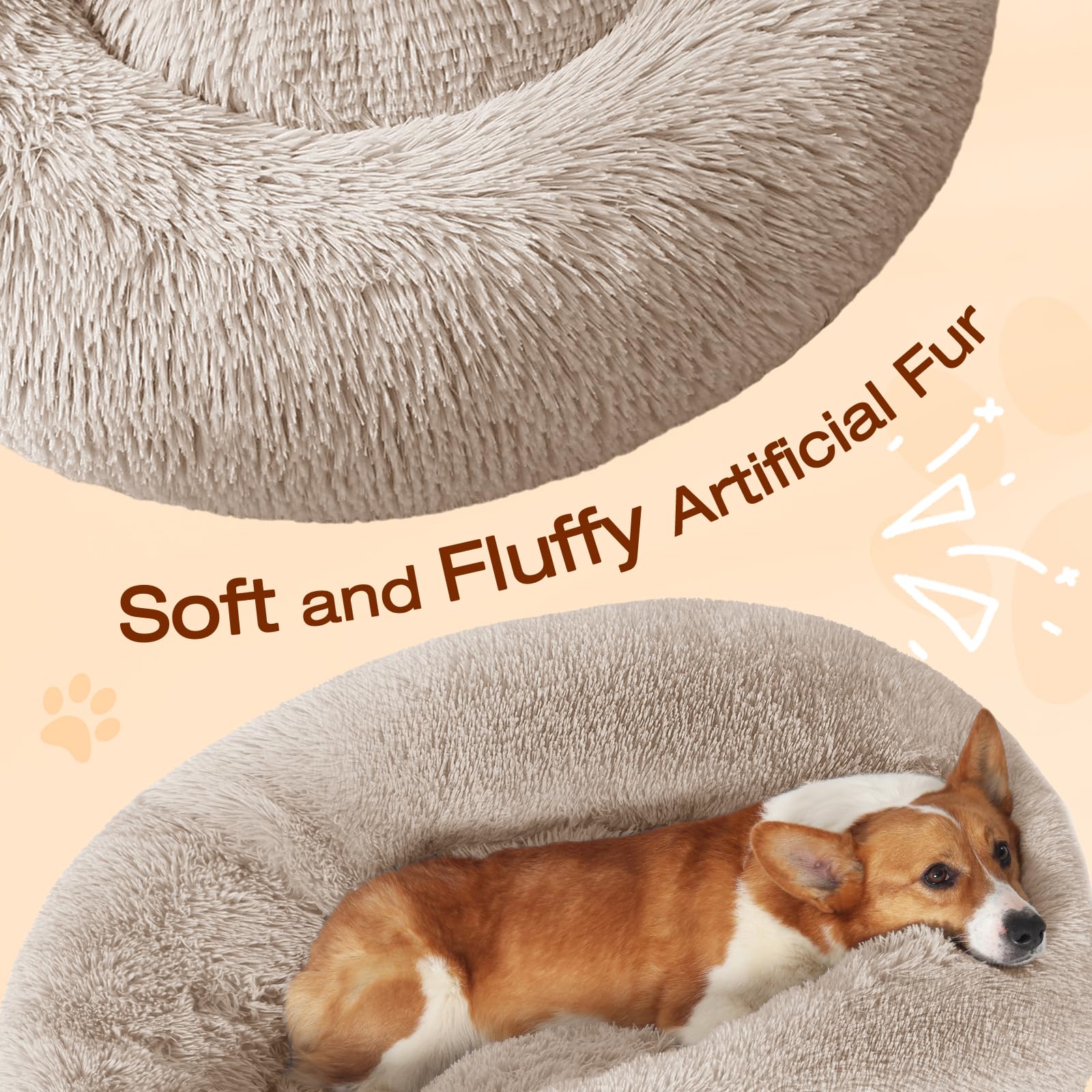 JOLLYVOGUE bed headrest supports neck and head for calm rest