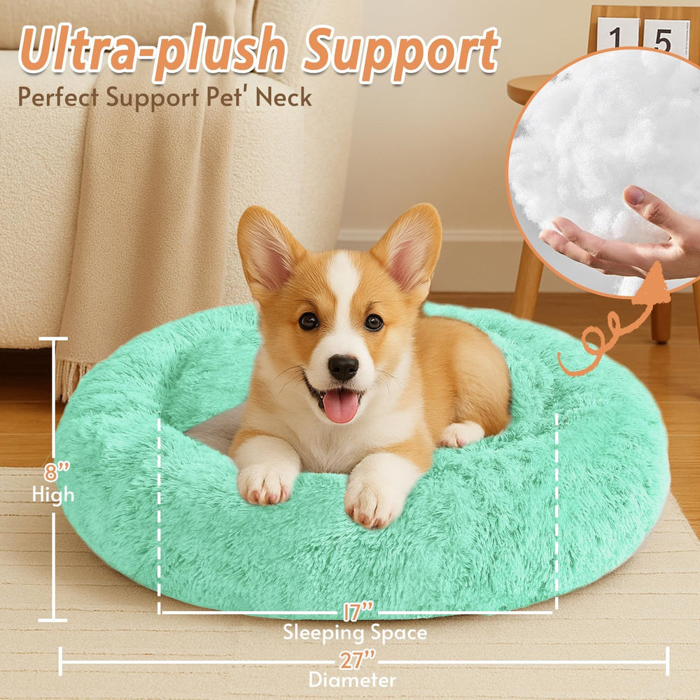 JOLLYVOGUE round bed with 360-degree surround for security