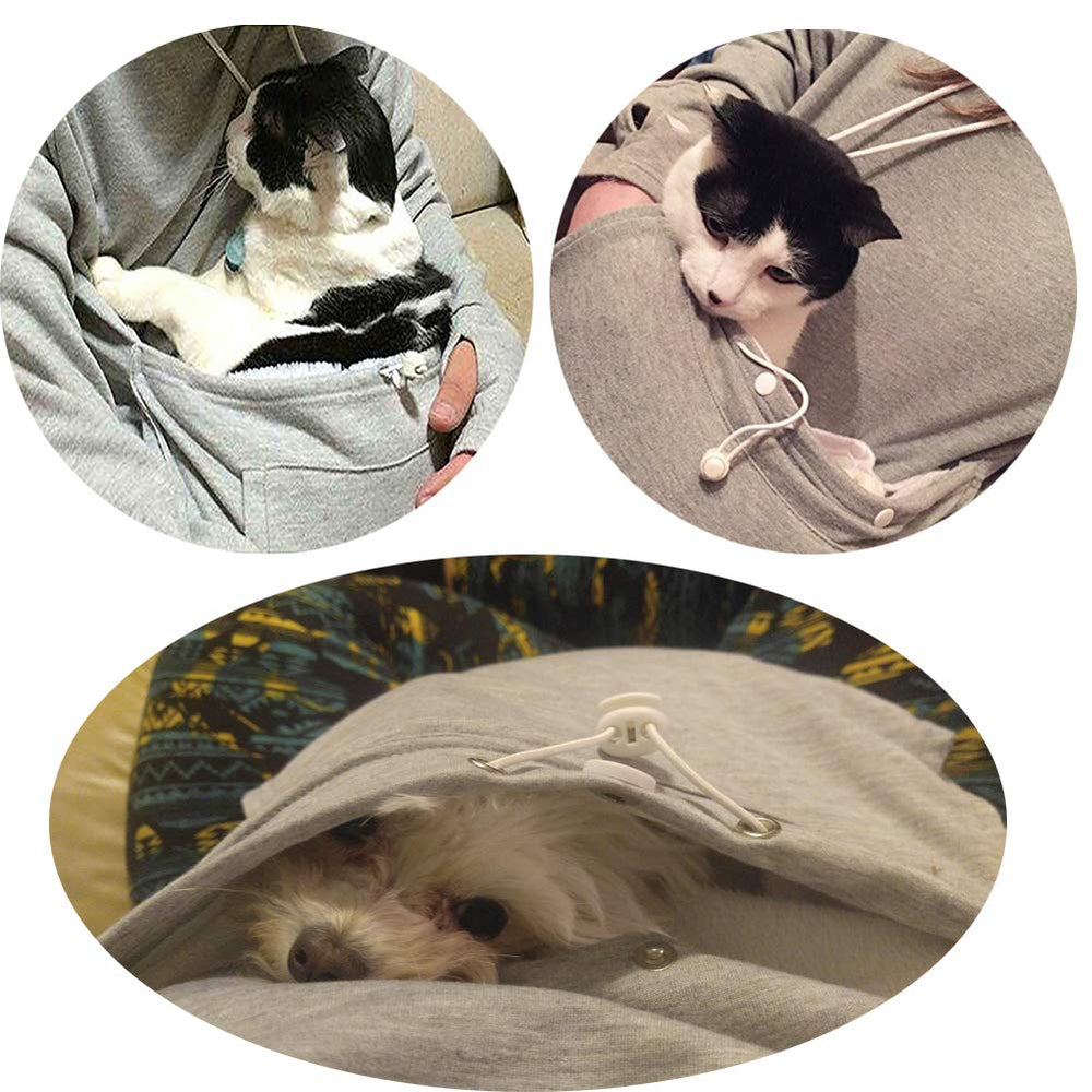 Jomago womens pet carrier hoodie cat-ears-close highlights playful, stylish design.