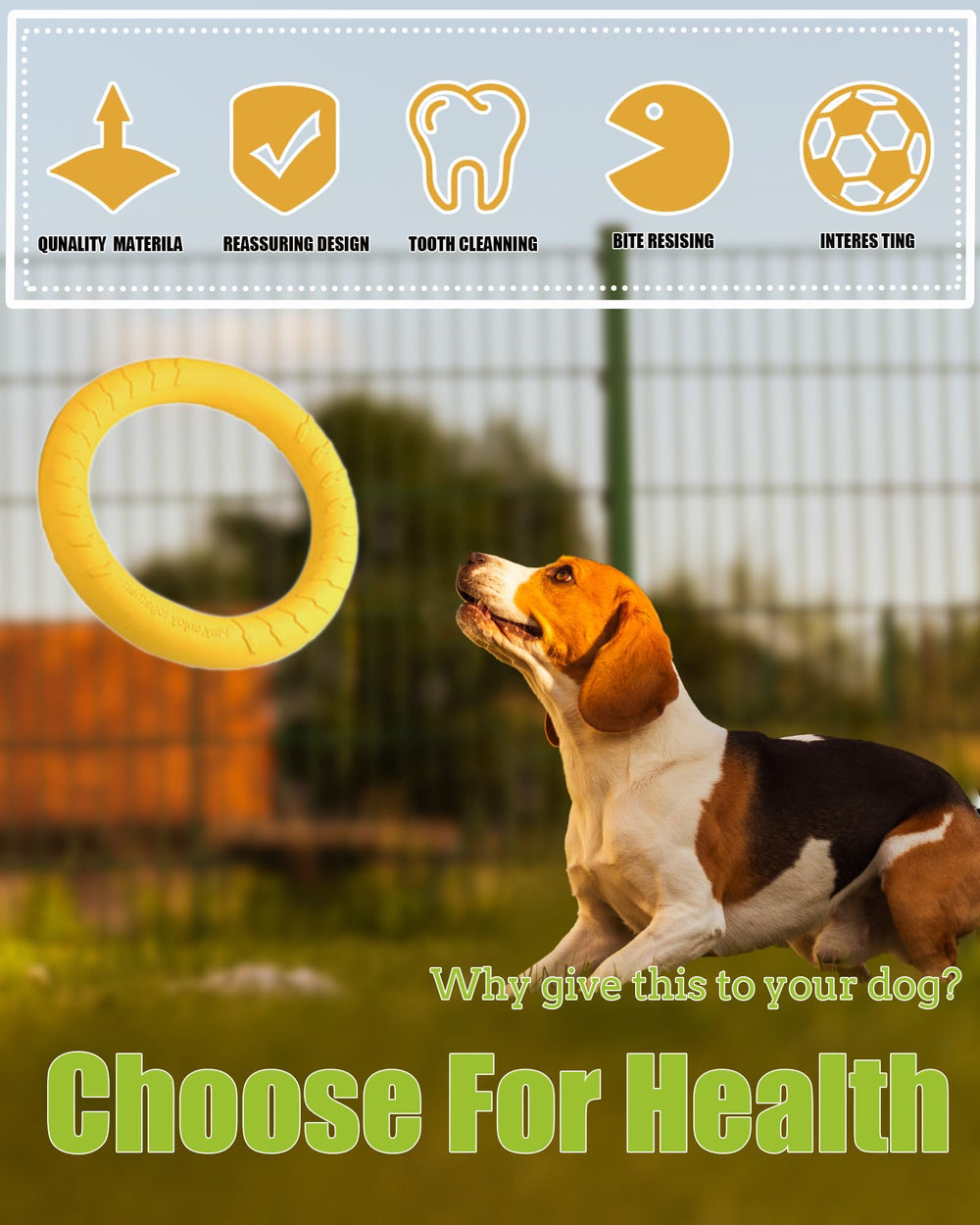 JONGLYEE outdoor-friendly ring toy for home or park