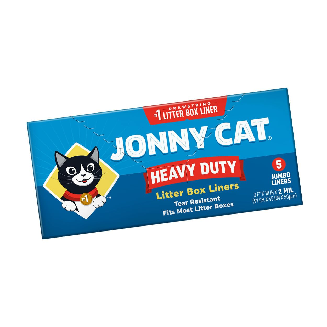 JONNY CAT liners are 2-mil thick for durable performance