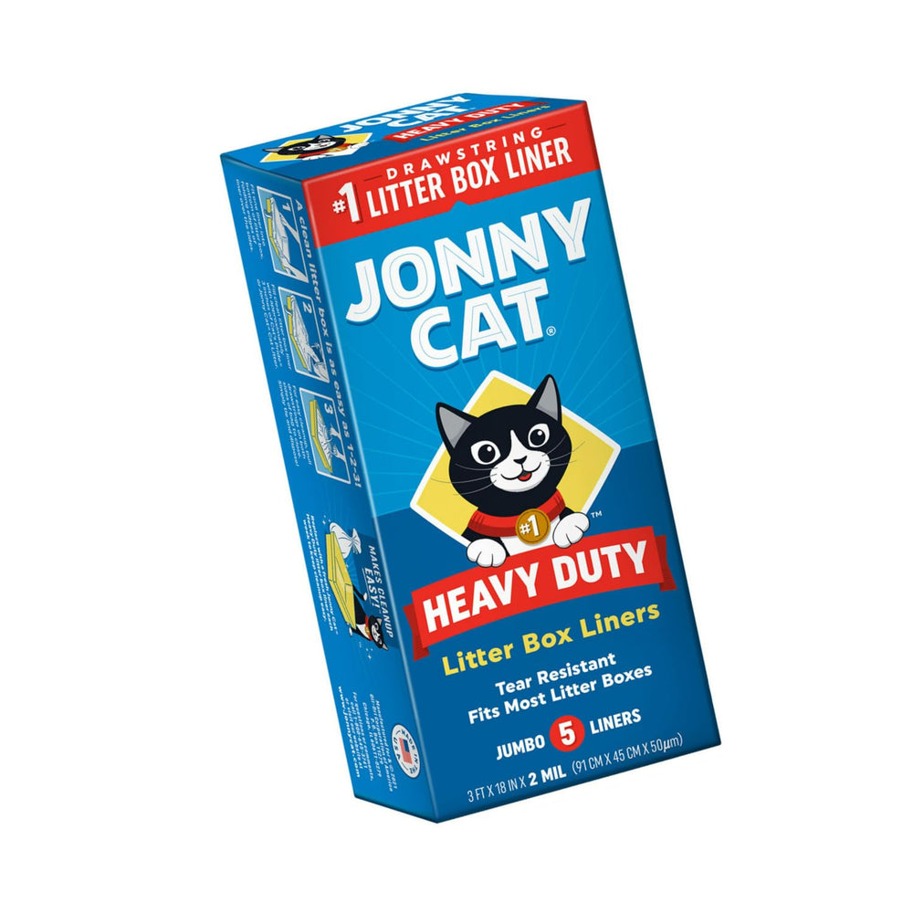 JONNY CAT pack of 4 boxes provides 20 liners for extended use