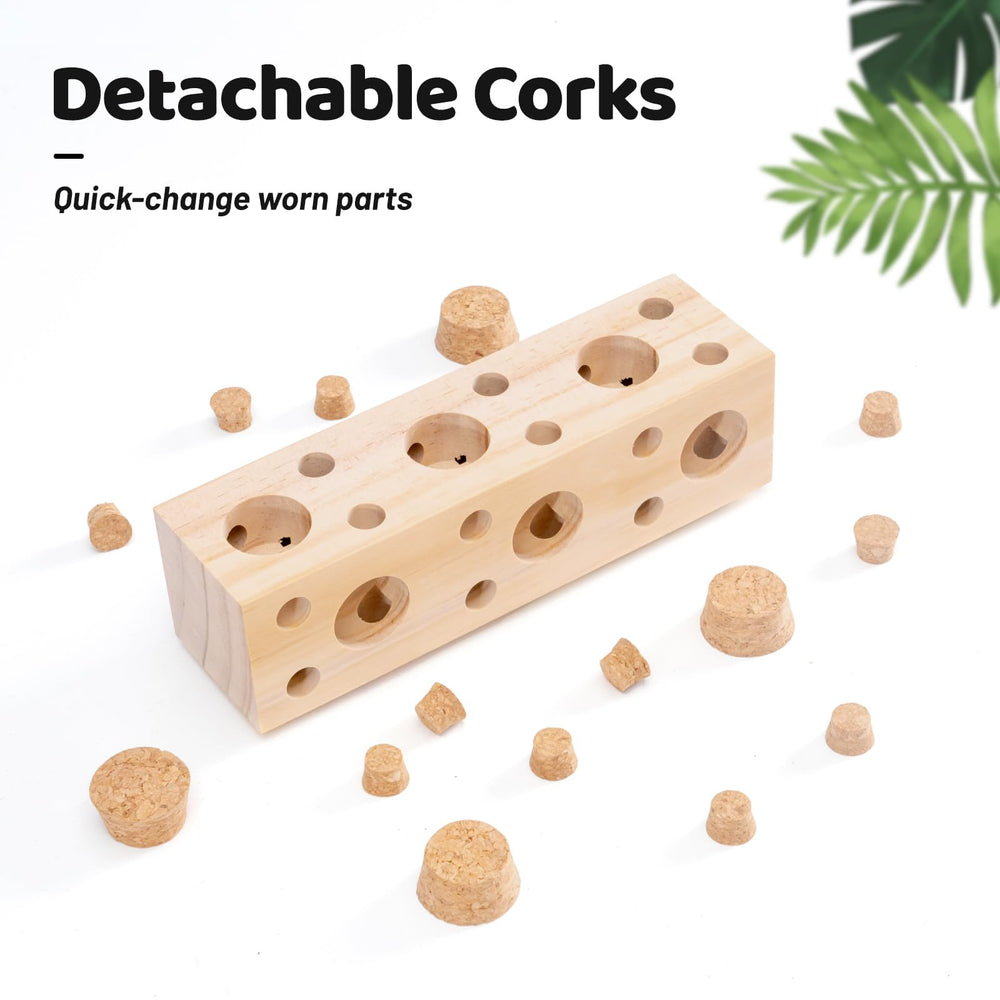 JONS NTY 92 detachable corks highlight replacement options to keep chewing engaging.