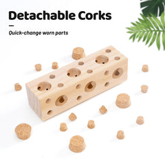 JONS NTY 92 detachable corks highlight replacement options to keep chewing engaging.