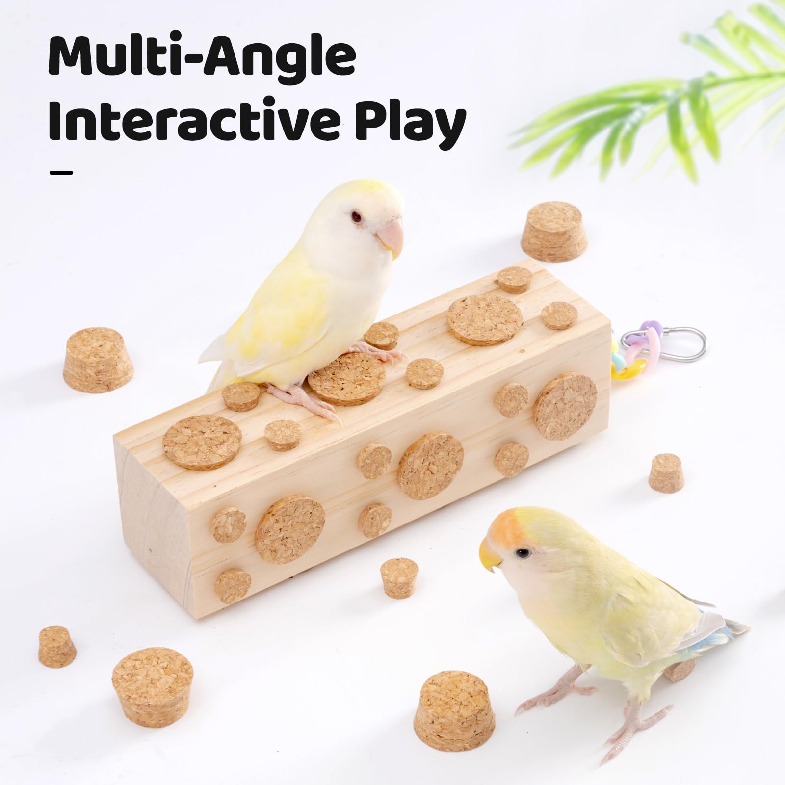 JONS NTY bird cage essential accessory offers a safe alternative to metal bells.