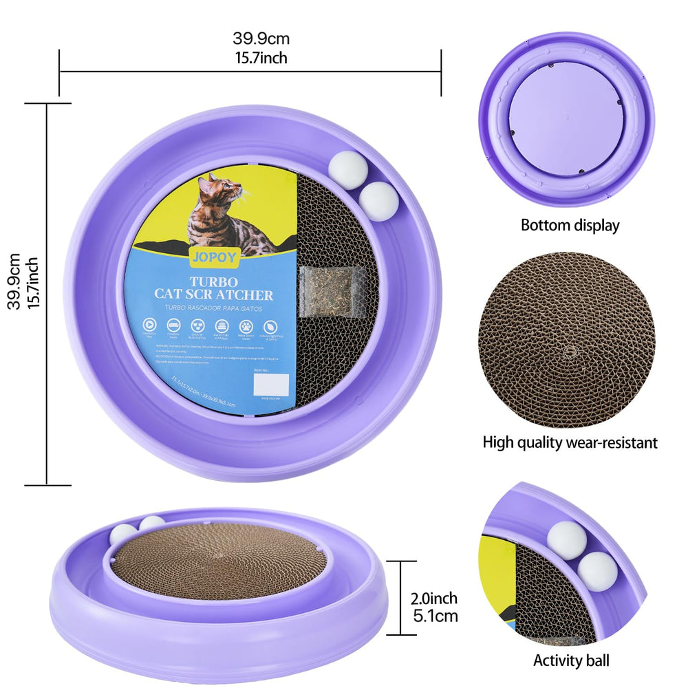 JOPOY furniture-protecting scratcher helps keep claws off sofas.