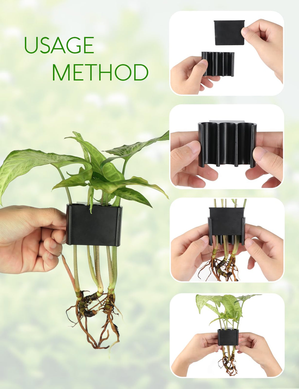 joqepy 2-pack aquarium plant holder ready for versatile tank decoration