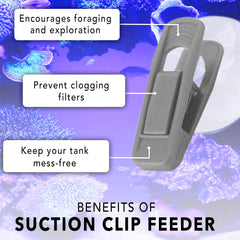 JOR Catappa leaf clip close-up secures leaves for water enrichment