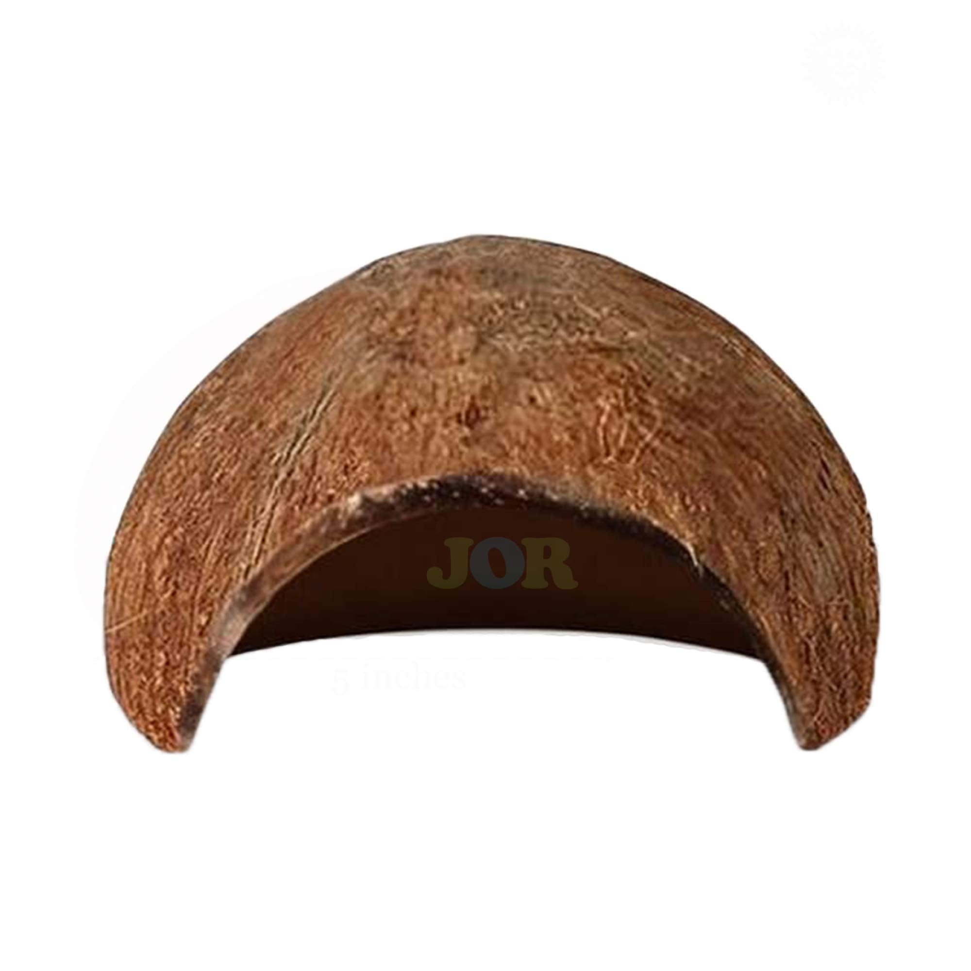 JOR coconut shell resting tunnel 5x3 inches provides calm sleeping space