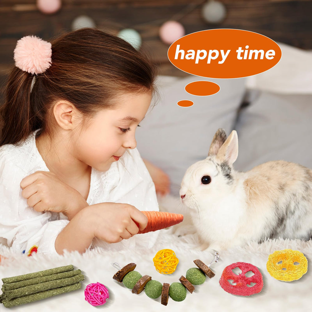 Jorewood Rabbit Carrot chew for interactive play and bite-safe fun