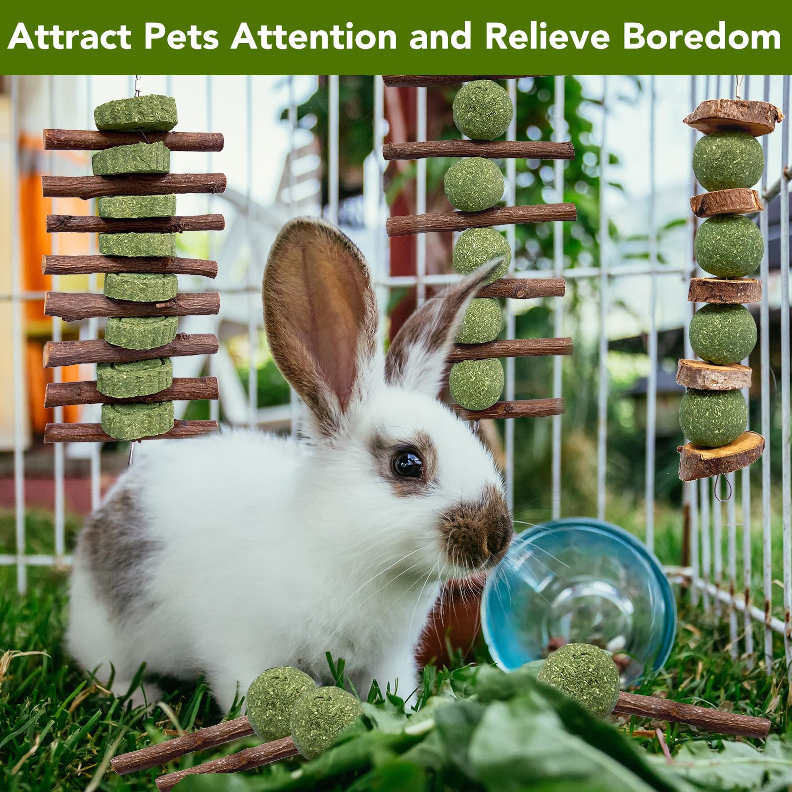 Jorewood gift-for-rabbits-guinea-pigs ideal treat set to support dental health and enrichment.