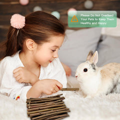 Jorewood peach wood chew sticks hamsters-gnaw emphasizes extra-hard texture for long-lasting wear.