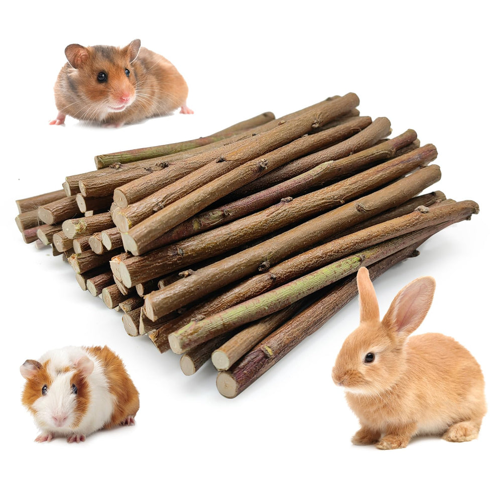 Jorewood peach wood chew sticks pack front shows natural density for durable gnawing.