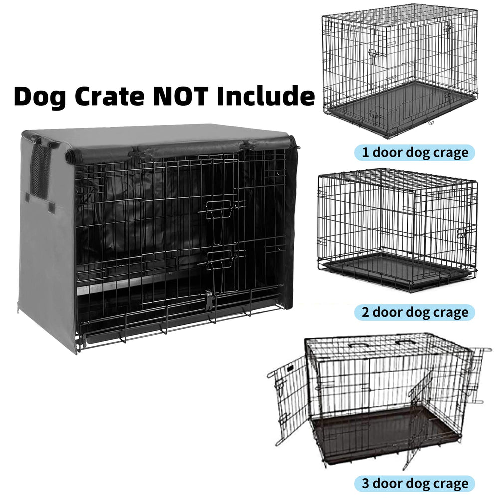 Joroamp crate cover bottom straps securing the cover to the cage.
