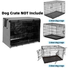 Joroamp crate cover bottom straps securing the cover to the cage.
