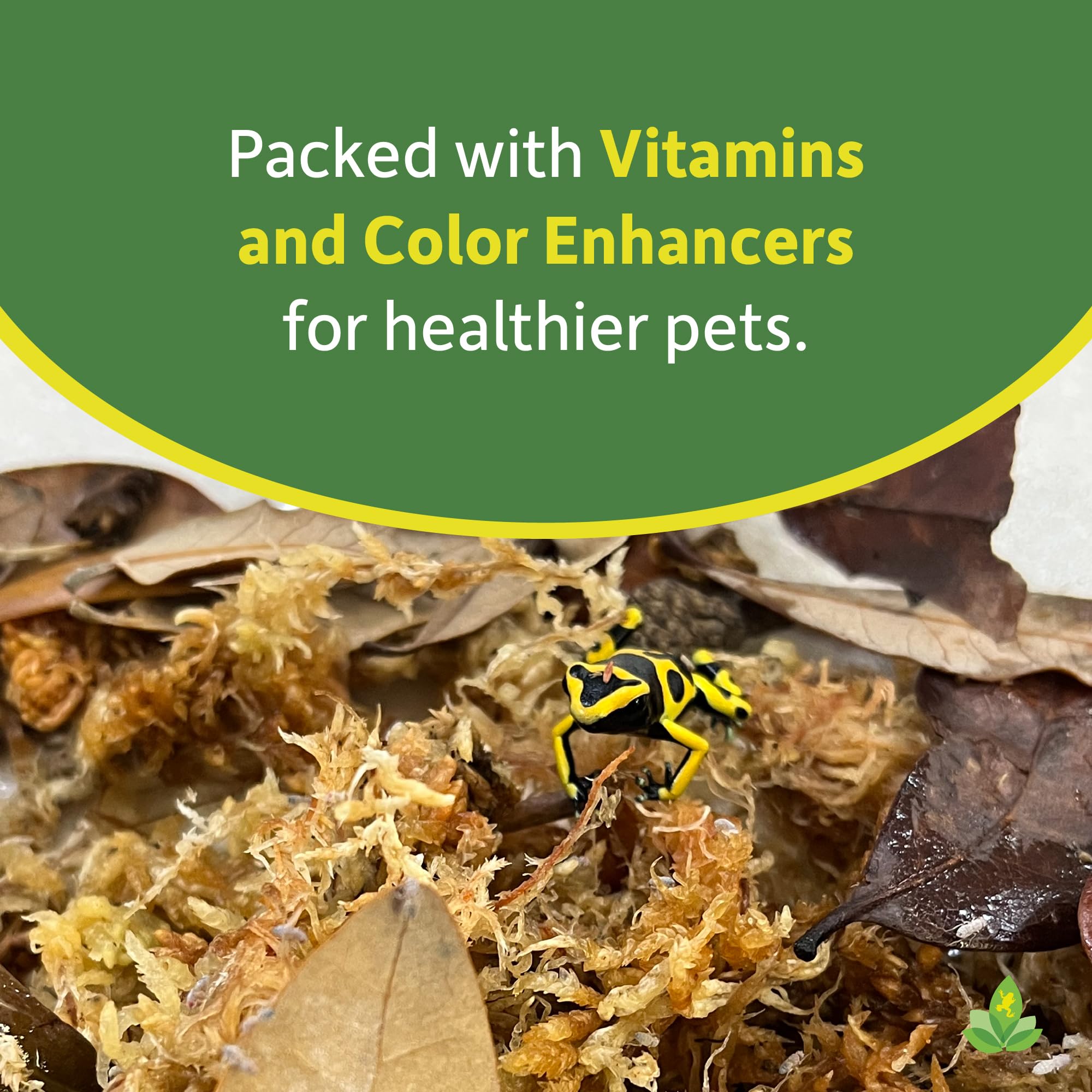Josh's Frogs melanogaster media packaging 3lbs ready-to-store for long shelf life.