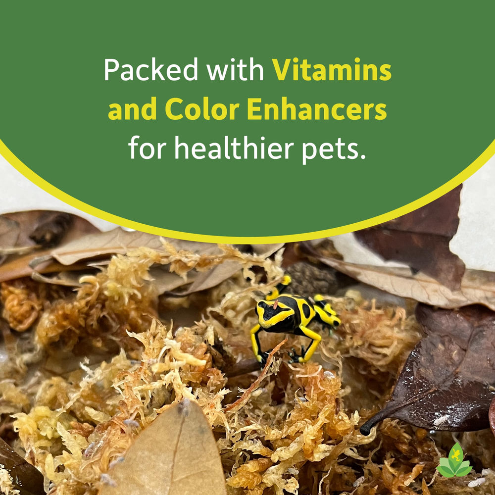 Josh's Frogs melanogaster media packaging 3lbs ready-to-store for long shelf life.