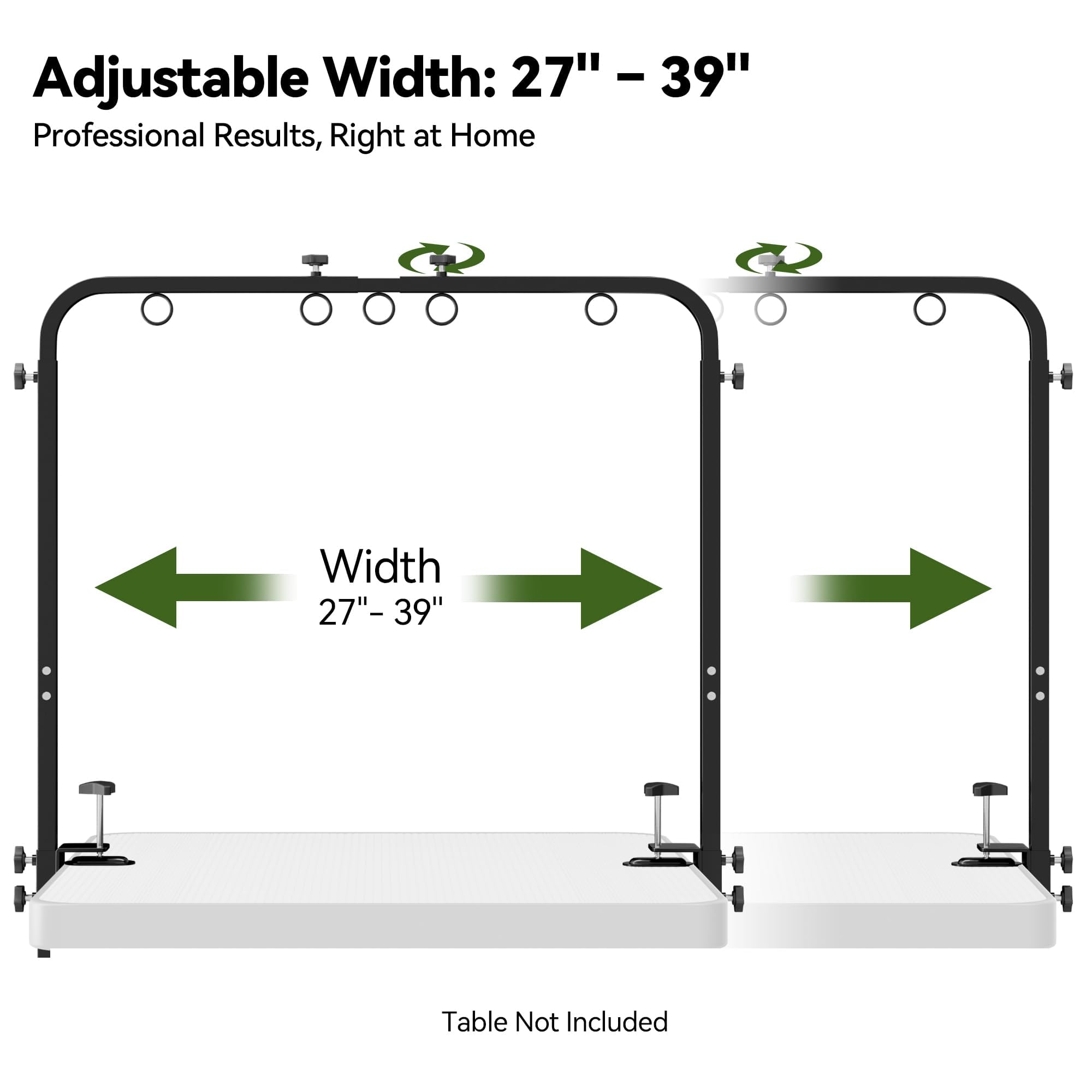 Josmimic 42 in height adjustment helps reach different pet sizes comfortably