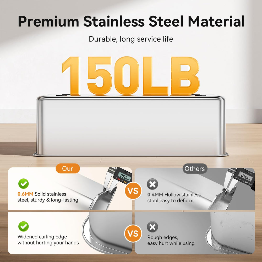 Jotesnew XXXL image shows 13-inch walls delivering a tall barrier against scatter.
