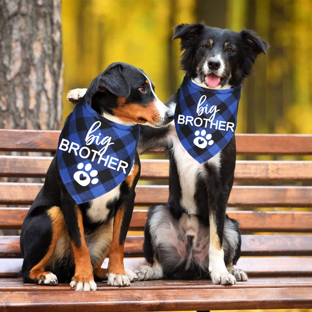 JOTFA baby shower gift dog bandana adds festive pet cameo.