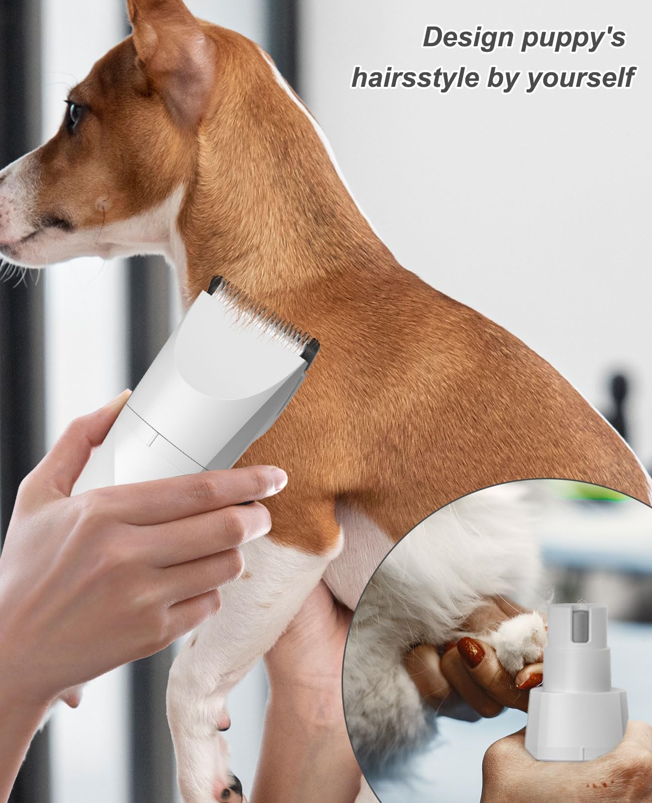 JOTUT dog clippers lightweight cordless design for easy use anywhere