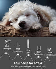 JOTUT dog clippers nail grinder head for safe at-home nail care