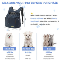 JourCraf Dog Front Carrier Side Windows highlight breathable ventilation for travel