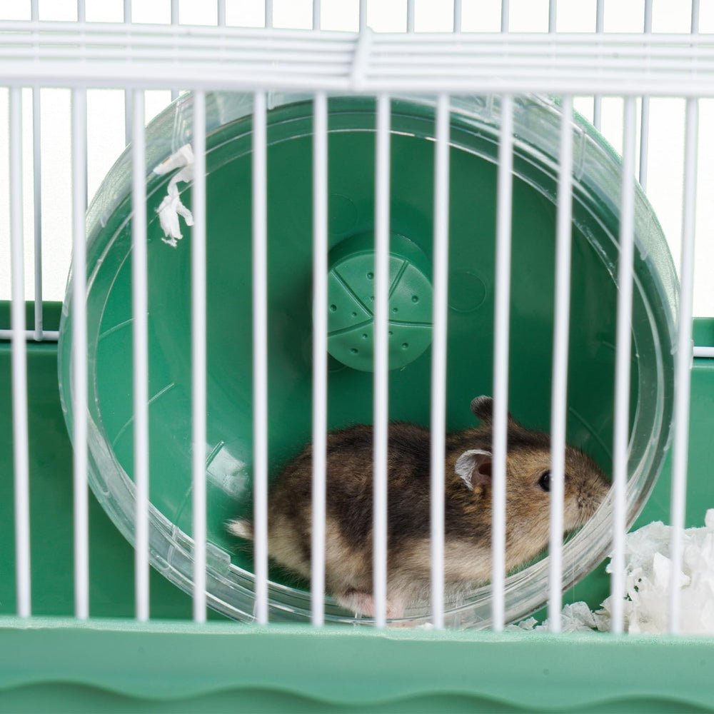 JOUSONTY hamster cage-360-view enables quick checks from every side.