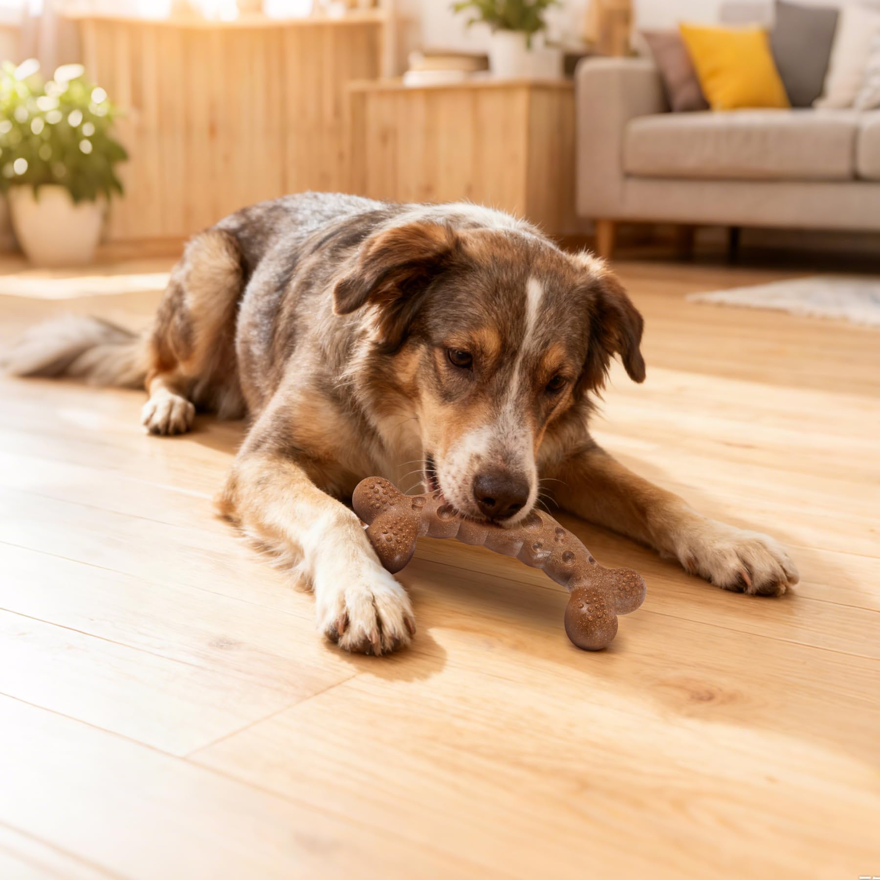 JoviQ dog chew toy ideal for medium to large dogs seeking an engaging chew.