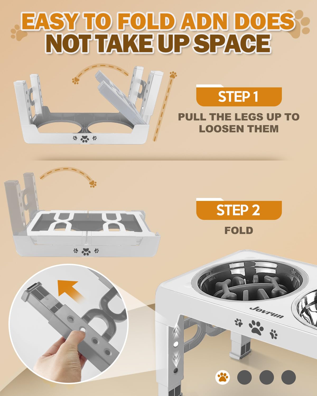 Jovrun dishwasher-safe bowls simplify post-meal cleanup.