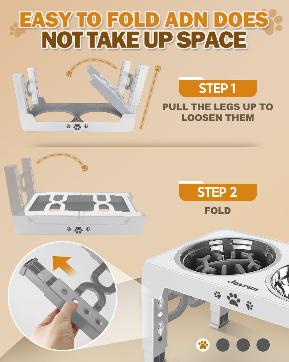 Jovrun dishwasher-safe bowls simplify post-meal cleanup.