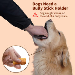 JoyBruko bully-stick-holder hole detail shows universal fit