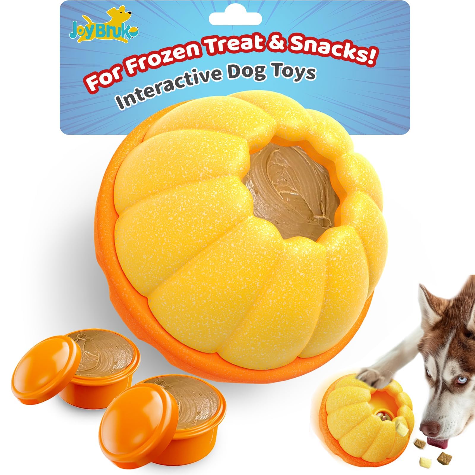 JoyBruko interactive dog toy opens and closes smoothly for aggressive chewers.
