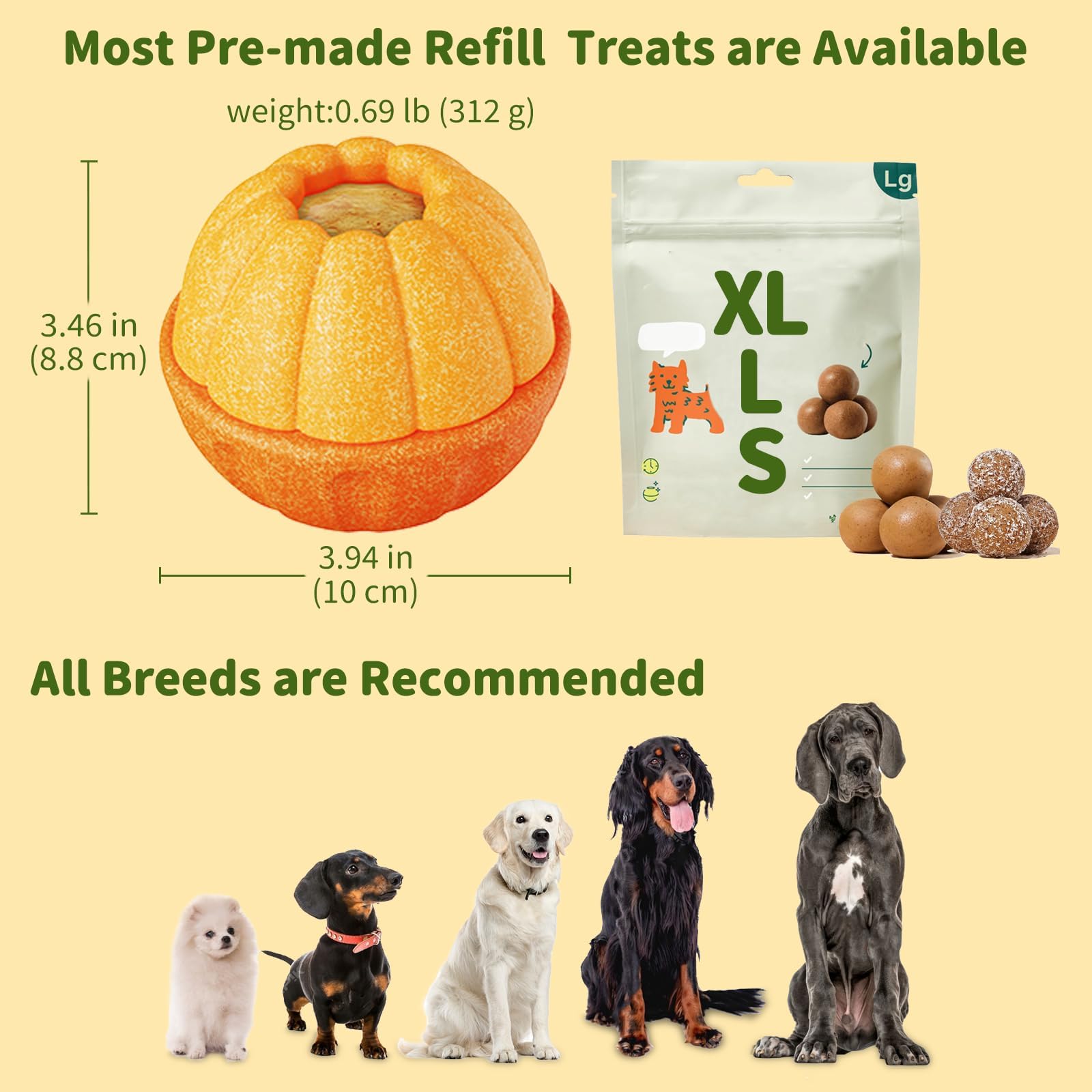 JoyBruko interactive dog toy wide-hole-design reduces jaw-jamming risk.