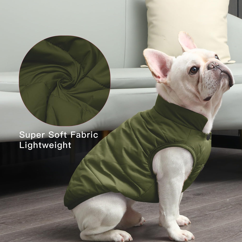 JoyDaog measuring guide image helps choose the right size using chest girth