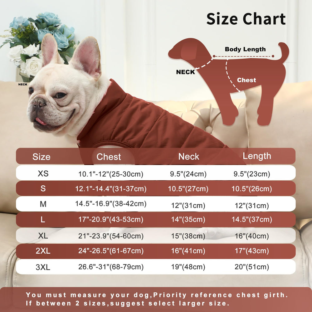 JoyDaog 2Layers fleece-lined winter dog jacket side close-up stitching for durability
