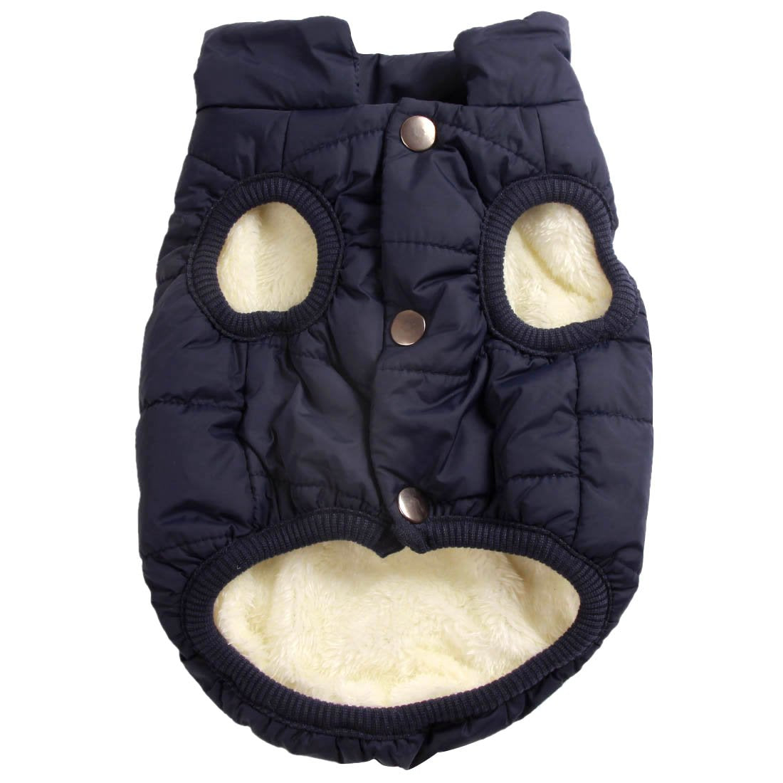 JoyDaog 2 Layers fleece lined jacket for cozy winter walks