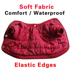 JoyDaog detachable hind legs coat demonstrates flexible coverage for changing conditions.