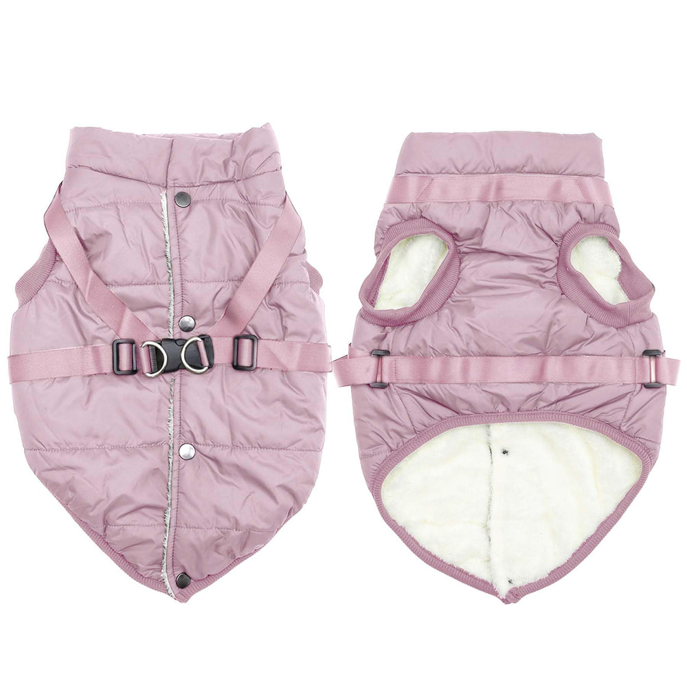 JoyDaog elastic hems ensure a snug paw and waist fit