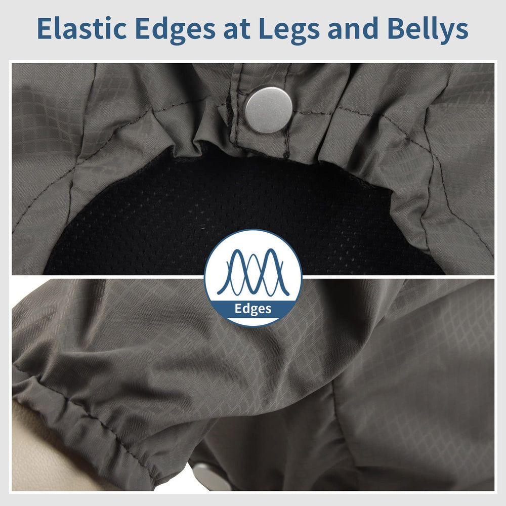 JoyDaog premium waterproof fabric keeps your pup dry and comfortable during wet walks