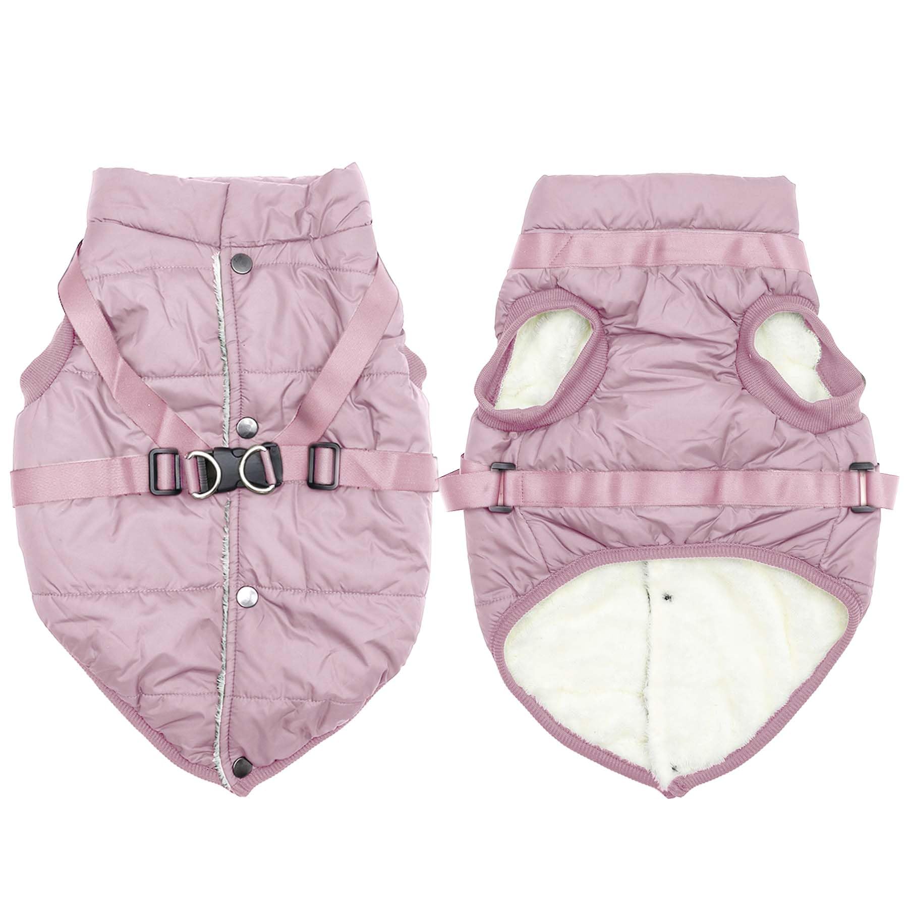 JoyDaog metal-snaps close-up demonstrates easy on-off and quick outfit changes