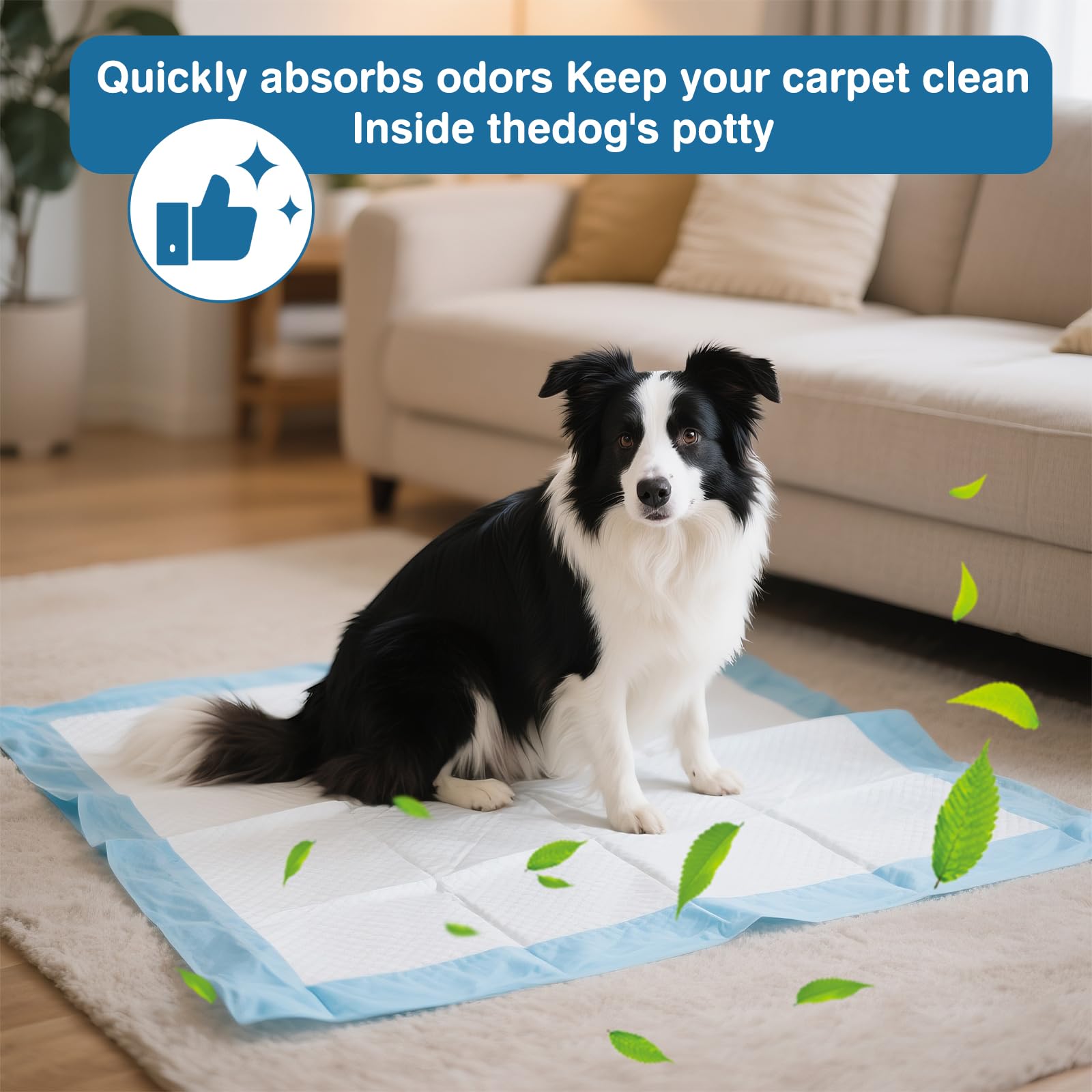 Joyeux Daily unscented pad with odor-control for sensitive noses.